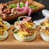 Brisket Deviled Eggs